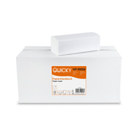 Quicky 2-lagig Papierhandtücher, 24 x 21 cm,...