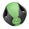 Medizinball Esfera mit Griff 7 kg Grün