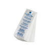 Hygienebeutel aus Papier, weiß, mehrsprachig beschriftet, 1 Karton = 1.000 Stück