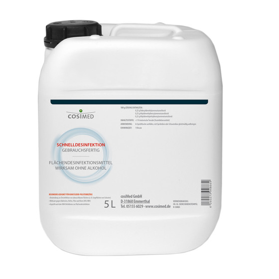 cosiMed Schnelldesinfektion - alkoholfrei - 5 Liter