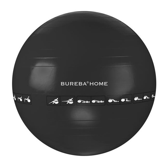 Bureba® Ball Home 65 cm Schwarz