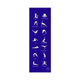 YogaMat® Home 180 x 60 x 0,5 cm Blau