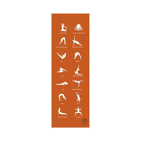 YogaMat® Home 180 x 60 x 0,5 cm Orange