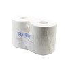 2-lagig Jumbo Toilettenpapier 360 m, Zellstoff hochweiss, 9,5x25 cm