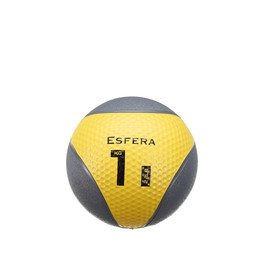 Medizinball Esfera 1 kg Gelb