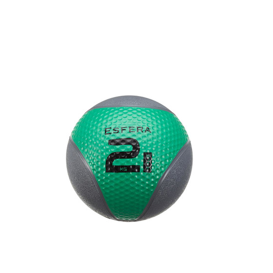 Medizinball Esfera 2 kg Grün