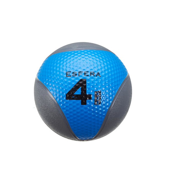 Medizinball Esfera 4 kg Blau