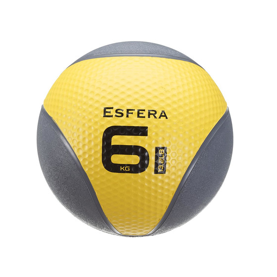 Medizinball Esfera 6 kg Gelb