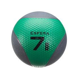 Medizinball Esfera 7 kg Grün