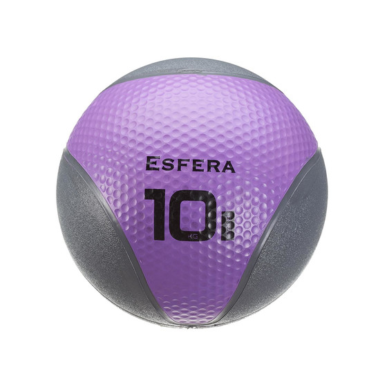 Medizinball Esfera 10 kg Lila
