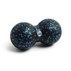 Faszienball Trendy Dupla 8 cm Schwarz/Blau