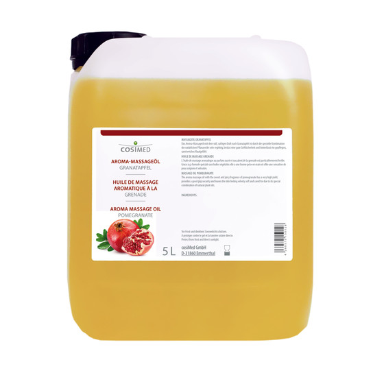 cosiMed Aroma-Massageöl Granatapfel 5 Liter