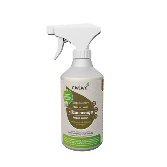 biopuro - Mikrobiologischer Mülltonnenreiniger, 500 ml Spray