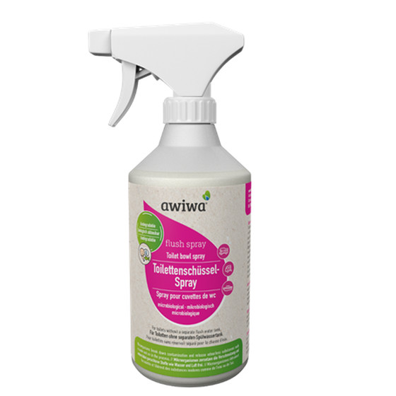flush spray - Mikrobiologisches Toilettenschüsselspray, 500 ml Spray