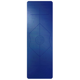 YogaMat® Vidaflor aus Naturkautschuk 180 x 60 x 0,3 cm Blau