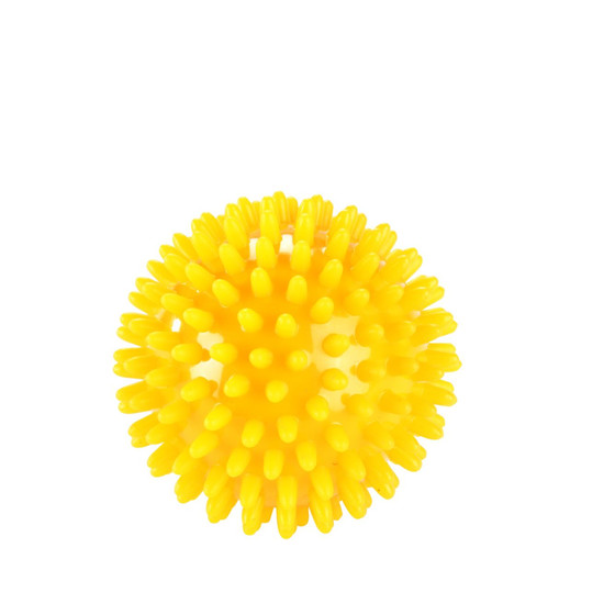 Igelball 8 cm Gelb